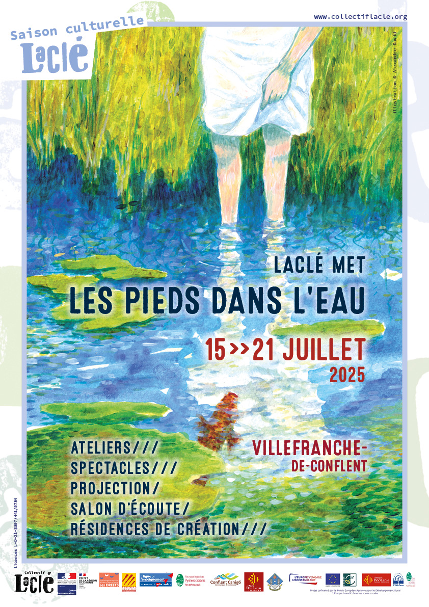 Aff-web-les-Pieds-dans-l-eau Affiche Les pieds dans l'eau