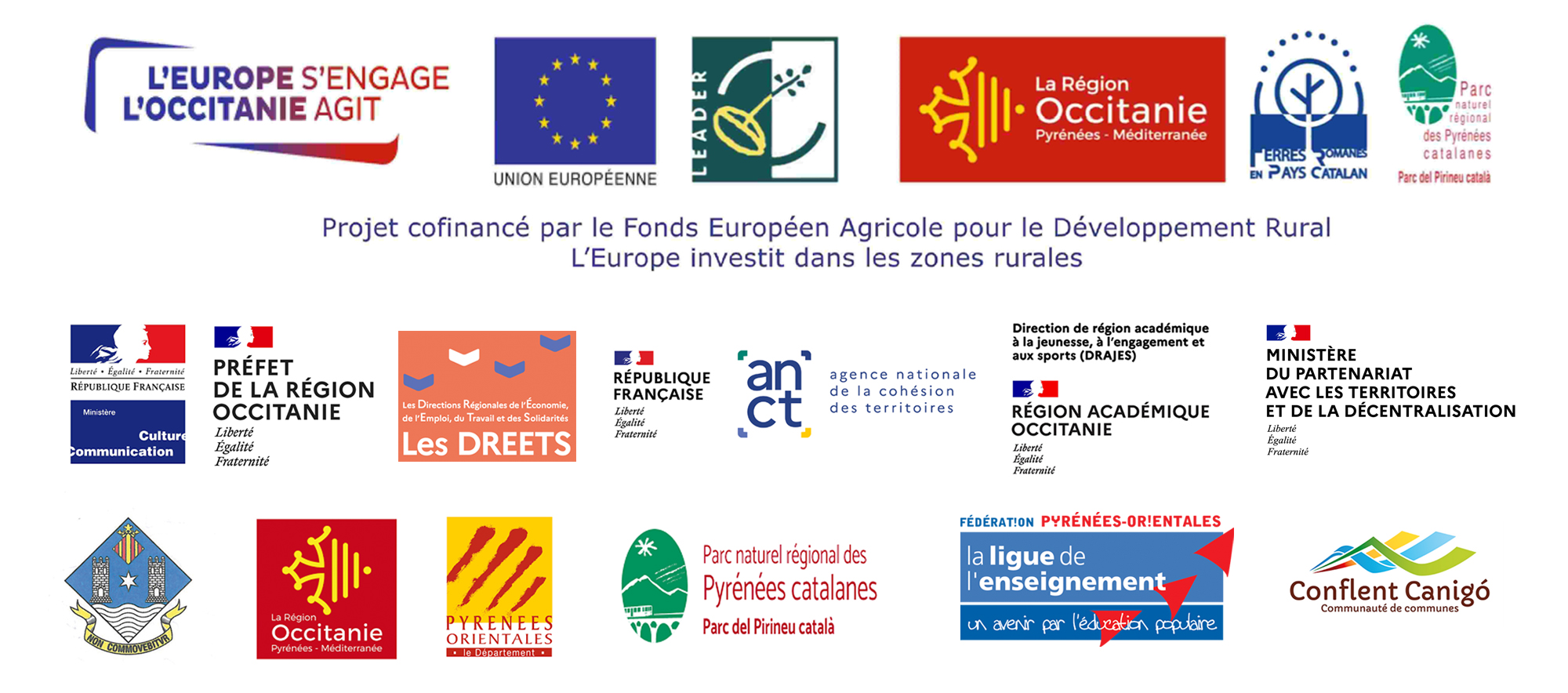 Nos soutiens et partenaires