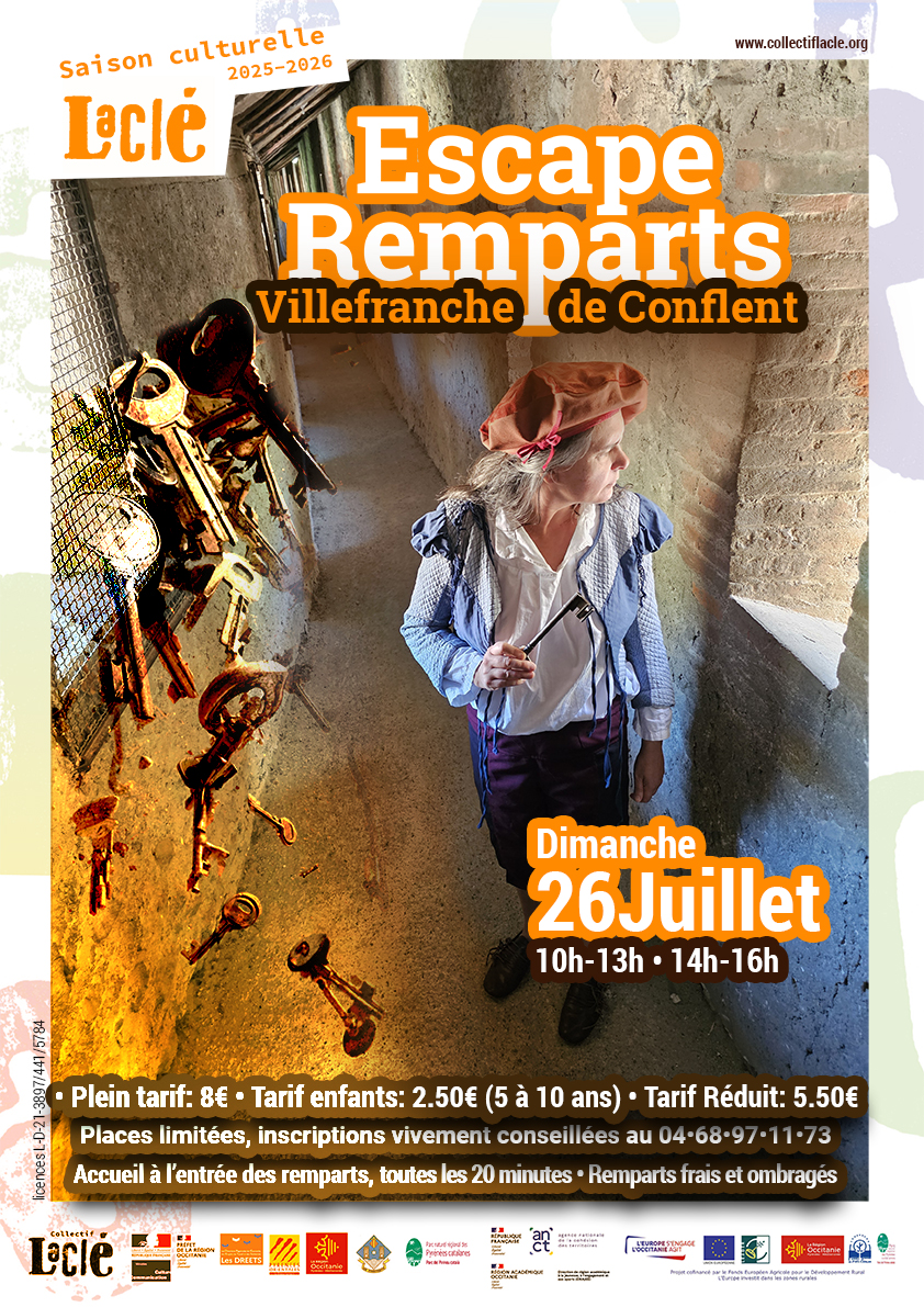 Affiche Escape Remparts